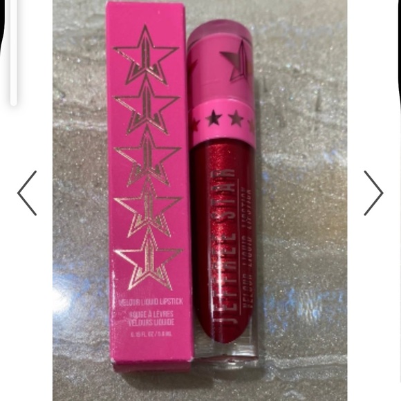 Sale Jeffree Star Christmas Mystery Shade Stocking Red Liquid Velour Lipstick - Picture 7 of 8